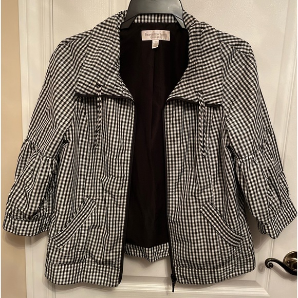 Proportion Petite Jacket Size 10 Gingham pattern - Picture 4 of 10